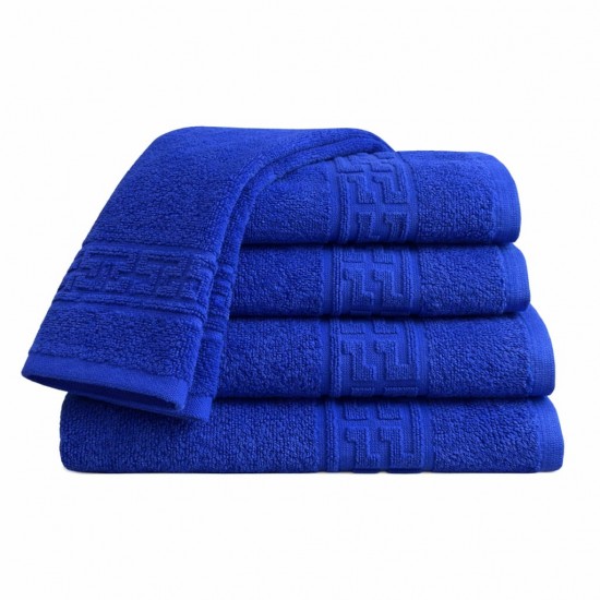 Set 6 Prosoape Bumbac 100% Albastru Soft