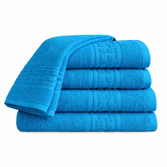 Set 6 Prosoape Bumbac 100% Turcoaz Soft