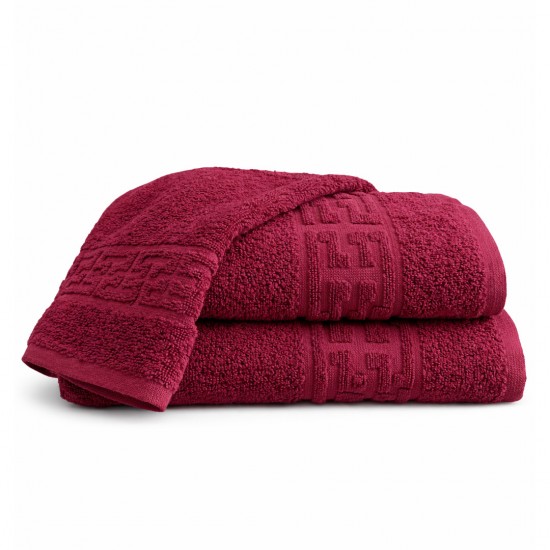 Set 3 Prosoape Bumbac 100% Visiniu Soft