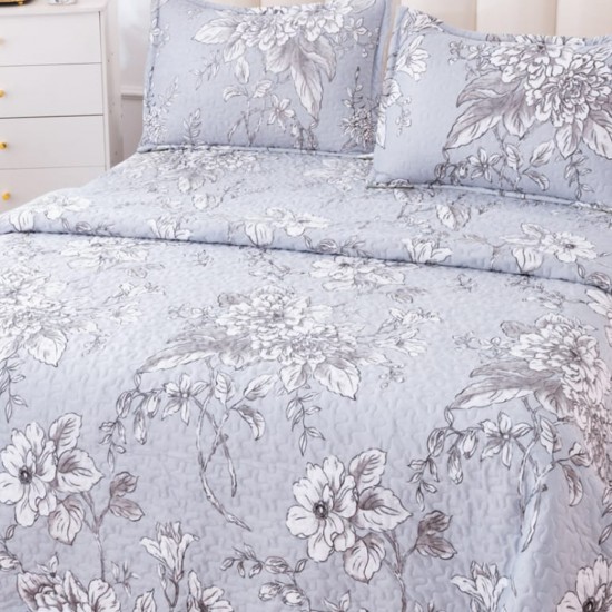 Cuvertura pat Catifea 3 piese 