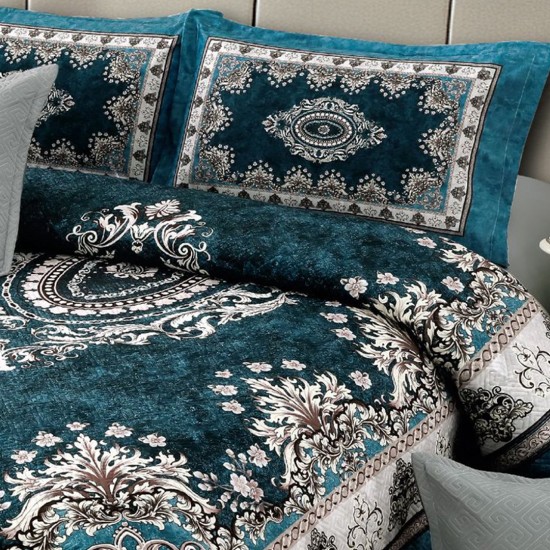 Cuvertura de pat din Catifea 5 piese Beatriz