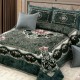 Cuvertura de pat din Catifea 5 piese Peris