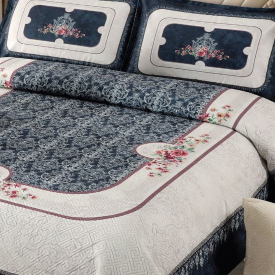 Cuvertura de pat din Catifea 5 piese Lilly Cuvertura de pat din Catifea 5 piese Lilly