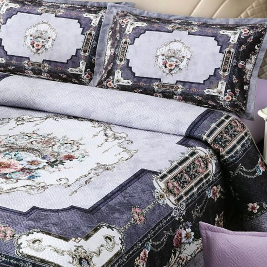 Cuvertura de pat din Catifea 5 piese Paloma