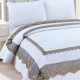 Cuvertura pat Catifea Lux 3 piese