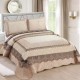 Cuvertura pat Catifea Lux 3 piese