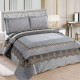 Cuvertura pat Catifea Lux 3 piese