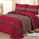 Cuvertura pat Catifea Lux 3 piese