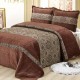 Cuvertura pat Catifea Lux 3 piese
