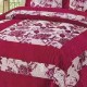 Cuvertura pat Catifea Lux 3 piese Debbie