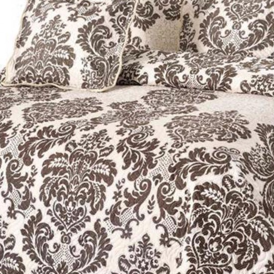 Cuvertura pat bumbac 5 Piese Abby Cuvertura pat bumbac 5 Piese Abby