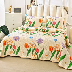 Cuvertura pat Matlasata cu 2 Fete Camila