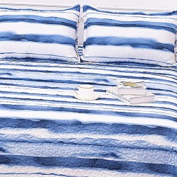 Cuvertura pat Matlasata cu 2 Fete Waves Cuvertura pat Matlasata cu 2 Fete Waves