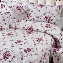 Cuvertura pat bumbac 5 Piese Maria Cuvertura pat bumbac 5 Piese Maria