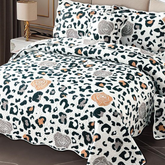 Cuvertura pat bumbac 5 Piese Morna