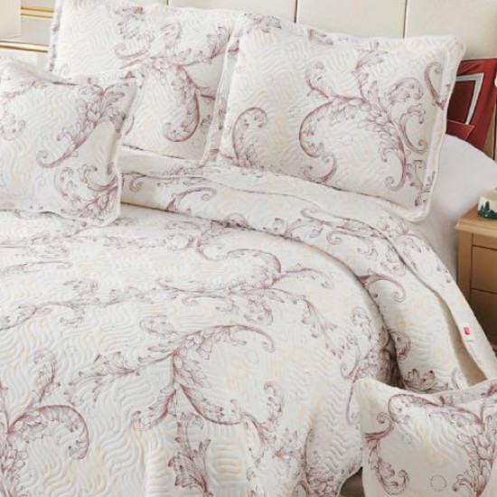 Cuvertura pat bumbac 5 Piese Patricia