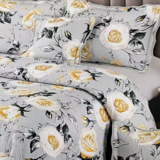 Cuvertura pat bumbac 5 Piese Blumen