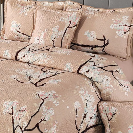 Cuvertura pat bumbac 5 Piese Melora Cuvertura pat bumbac 5 Piese Melora