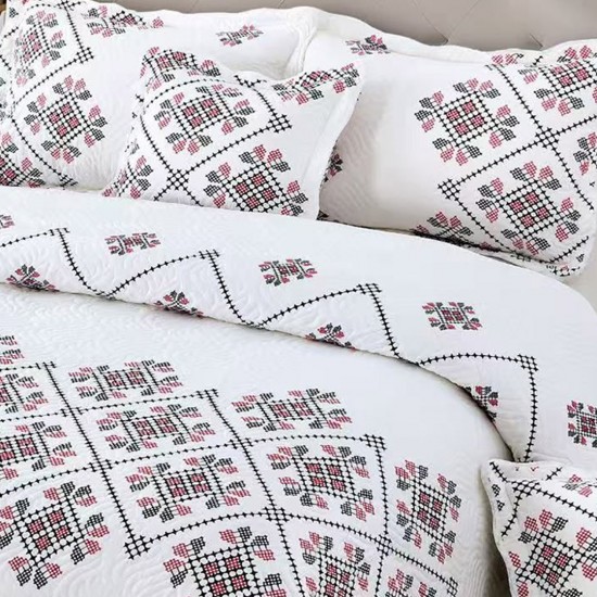 Cuvertura pat bumbac 5 Piese Ioana Cuvertura pat bumbac 5 Piese Ioana