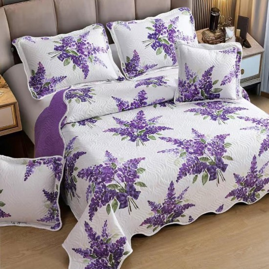 Cuvertura pat bumbac 5 Piese Luvia