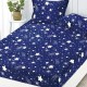 Husa de pat cocolino 180X200 + 2 fete perna Blue Stars