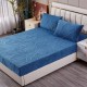 Husa de pat cocolino + 2 fete perna Blue Butterflies
