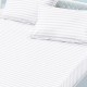 Husa de pat cu elastic 180x200 cm + 2 fete perna Elegance Alb Husa de pat cu elastic 180x200 cm + 2 fete perna Elegance Alb