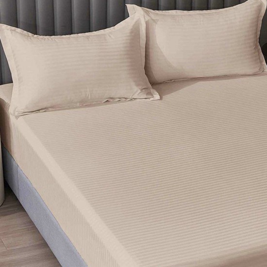 Husa de pat cu elastic 180x200 cm + 2 fete perna Amy