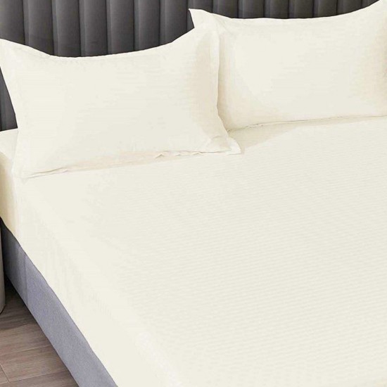 Husa de pat cu elastic 180x200 cm + 2 fete perna Sara