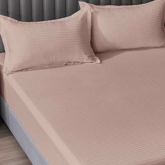 Husa de pat cu elastic 180x200 cm + 2 fete perna Nina