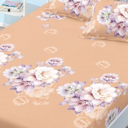 Husa de pat cu elastic + 2 fete perna Husa de pat cu elastic + 2 fete perna