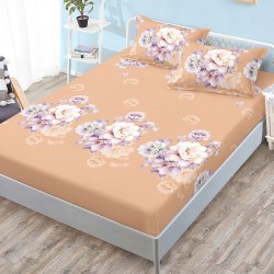 Husa de pat cu elastic + 2 fete perna