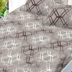 Husa de pat cu elastic + 2 fete perna Husa de pat cu elastic + 2 fete perna