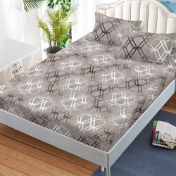 Husa de pat cu elastic + 2 fete perna