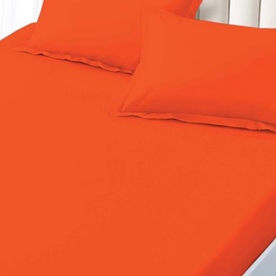 Husa de pat uni cu elastic + 2 fete perna 