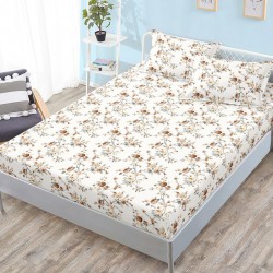 Husa de pat cu elastic + 2 fete perna