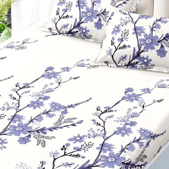 Husa de pat cu elastic + 2 fete perna