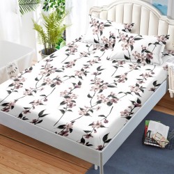 Husa de pat cu elastic + 2 fete perna