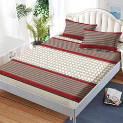 Husa de pat cu elastic + 2 fete perna Allegra