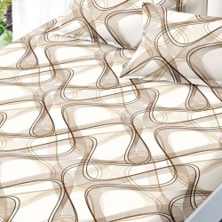 Husa de pat cu elastic + 2 fete perna Adania Husa de pat cu elastic + 2 fete perna Adania