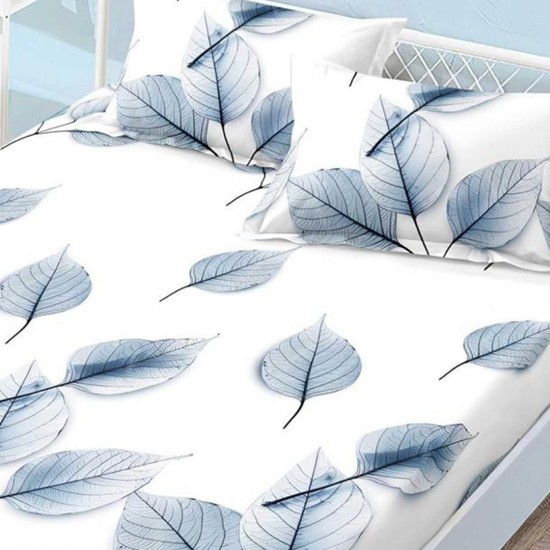 Husa de pat cu elastic + 2 fete perna Leonie Husa de pat cu elastic + 2 fete perna Leonie