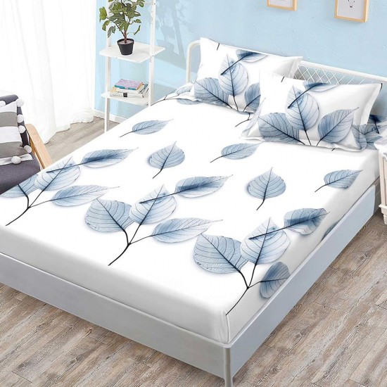 Husa de pat cu elastic + 2 fete perna Leonie Husa de pat cu elastic + 2 fete perna Leonie