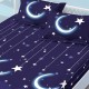 Husa de pat cu elastic + 2 fete perna Star and Moon Husa de pat cu elastic + 2 fete perna Star and Moon