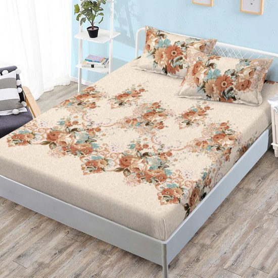 Husa de pat cu elastic + 2 fete perna Husa de pat cu elastic + 2 fete perna