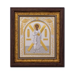Icoana argintata - Sfantul Apostol Andrei - Ocrotitorul Romaniei 24x26 cm