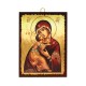 Icoana pe lemn - Maica Domnului din Vladimir 19x26 cm