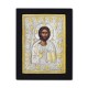 Icoana argintata - Mantuitorul Pantocrator 19x26 cm