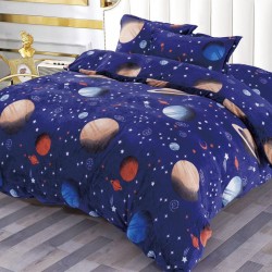 Lenjerie Cocolino Pufoasa cu Elastic 4 piese Planets