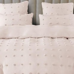 Lenjerie de pat bumbac brodat 6 piese