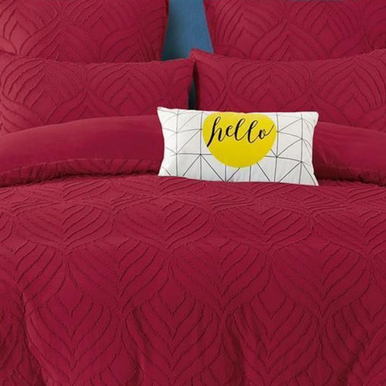 Lenjerie de pat bumbac brodat 6 piese